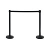 VFM BARRIERS WITH 3.4M BELT BLK PK2