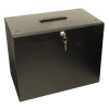 CATHEDRAL A4 FILE BOX BLACK A4BK