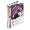 Snopake ZipIt Reorganiser Presentation Book 40 Pocket Black 15780