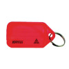 KEVRON CLICKTAG KEY TAG RED PK100