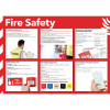 Health and Safety 420x594mm Fire Safety Poster FA601