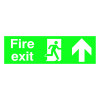 SIGNSLAB FIRE EXT R/M ARW UP PVC