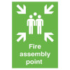SIGNSLAB A2 FIRE ASSEMBLY POINT PVC