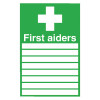 SIGNSLAB 300X200 FIRST AIDERS PVC