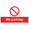 Safety Sign No Parking 300x500mm PVC ML01929R