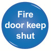 SIGNSLAB FIRE DOOR KEEP SHUT SYMBOL