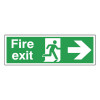 FIRE EXIT SAFETY SIGN RUNNING MAN