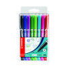 Stabilo Sensor F-tip Fineliner Pen Fine Tip Assorted (Pack of 8) 189/8