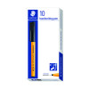 Staedtler Handwriting Fineliner Black (Pack of 10) 309-9