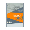 Silvine Layout Pad 80 Sheets A4 A4LP