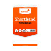 Silvine Ruled Spiral Bound Shorthand Notepad 127x203mm (Pack of 6) 449