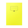 Silvine Bacoff Exercise Book Ruled with Margin A4 Yellow (Pack of 10) EXBAC141