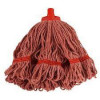 Snapper Mop Head - Cut Ends - Red 600mm (24") per Each