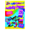Art Box Activity Paper Pad A4 Assorted (Pack of 12) TAL06872