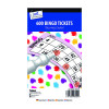 Just Stationery Jumbo Bingo Tickets 21 x 12cm (Pack of 12) 8002