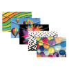 A4 Plus Fashion Press Stud Wallets In Assorted Colours (Pack of 25) 301647