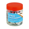 Metal Single Hole Pencil Sharpeners (Pack of 48) 301803