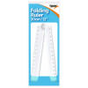 Tiger 30cm Folding Ruler/Protractor (Pack of 25) 301768