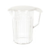 POLYCARB JUG WITH LID 1.4L CLEAR