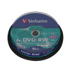 VERBATIM DVD RW 4X SPINDLE PK10