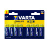 VARTA LONGLIFE AA BATTERY PK8