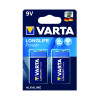 VARTA LONGLIFE POWER 9V BATTERY PK2