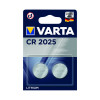 Varta CR2025 Lithium Coin Cell Battery (Pack of 2) 06025101402