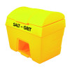 Winter Salt and Grit Bin With Hopper Feed 400 Litre Yellow 317071