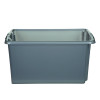 Stack And Store 32 Litres Medium Silver Storage Box S01M801