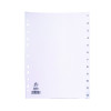 A4 WHITE 1-12 POLYPROPYLENE INDEX