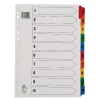A4 MYLAR INDEX 1-10 ASSORTED