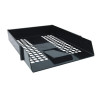 BLACK PLASTIC LETTER TRAY PK12