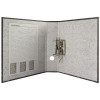 CHARCOAL A4 LEVER ARCH FILE PK10