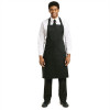 Apron / Polyester Bib apron - black - A279 - per each