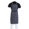 Bib Apron Blue/White Butchers Stripe - 28-38"