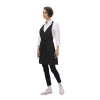 Uniform Works Unisex Tuxedo Apron Black