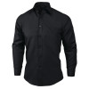Uniform Works Mens Long Sleeve Shirt Black - Size M