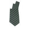 Uniform Works Grey Skinny Stripe Tie