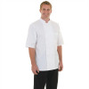 Chef Works Montreal Basic White Cool Vent Basic Chef Jacket Polycotton - Size M