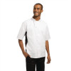 Nevada Chefs Jacket White with Black Contrast - Size XXL