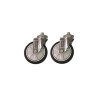 Rear Castors for Thor Gas Oven Ranges (Set 2) GL172-N GL172-P GL173-N GL173-P