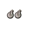 Rear Castors for Thor Gas Oven Ranges (Set 2) GL172-N GL172-P GL173-N GL173-P
