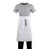 Regular Bistro Apron White Per Each