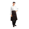 Regular Black Bistro Apron Polycotton Size (mm): 1000(W)x 700(L)