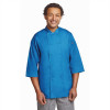 Chef Works 3/4 Sleeve Jacket Blue - Size L