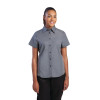 Chef Works Ladies Grey Cool Vent Chef Shirt Polycotton - Size L