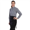 Chef Works Ladies Black Gingham Shirt - Size L (B2B)