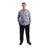 Uniform Works Mens Black Gingham Shirt - Size S (B2B)