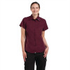 Chef Works Ladies Merlot Cool Vent Chef Shirt Polycotton - Size XL