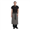 Chef Works Portland Fine Stripe Grey Bistro Apron